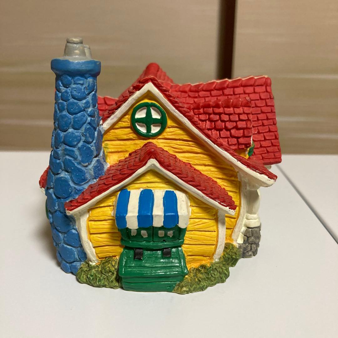 【レトロ】ディズニー　トゥーンタウン　ミッキーマウスの家　限定フィギュア