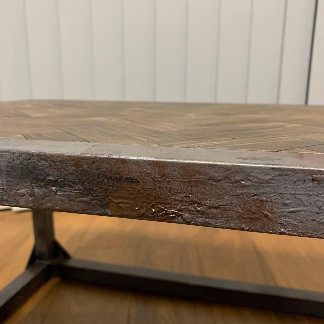 ヘリンボーン　テーブル