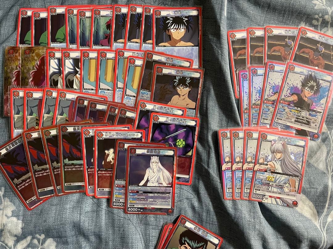 ユニオンアリーナ赤幽白 蔵馬飛影デッキ パラレルユニチケ プロモ入り