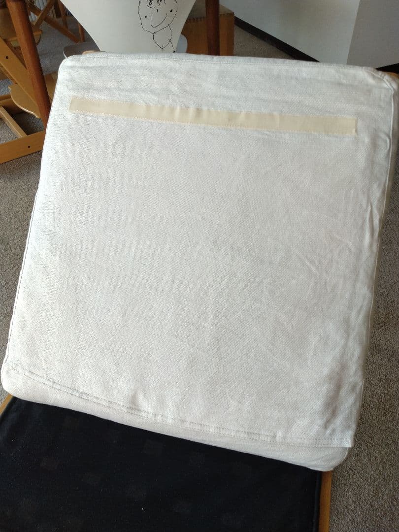 【美品】MUJI無印良品 ダイニングソファチェアオーク材/リビングでもつかえる②