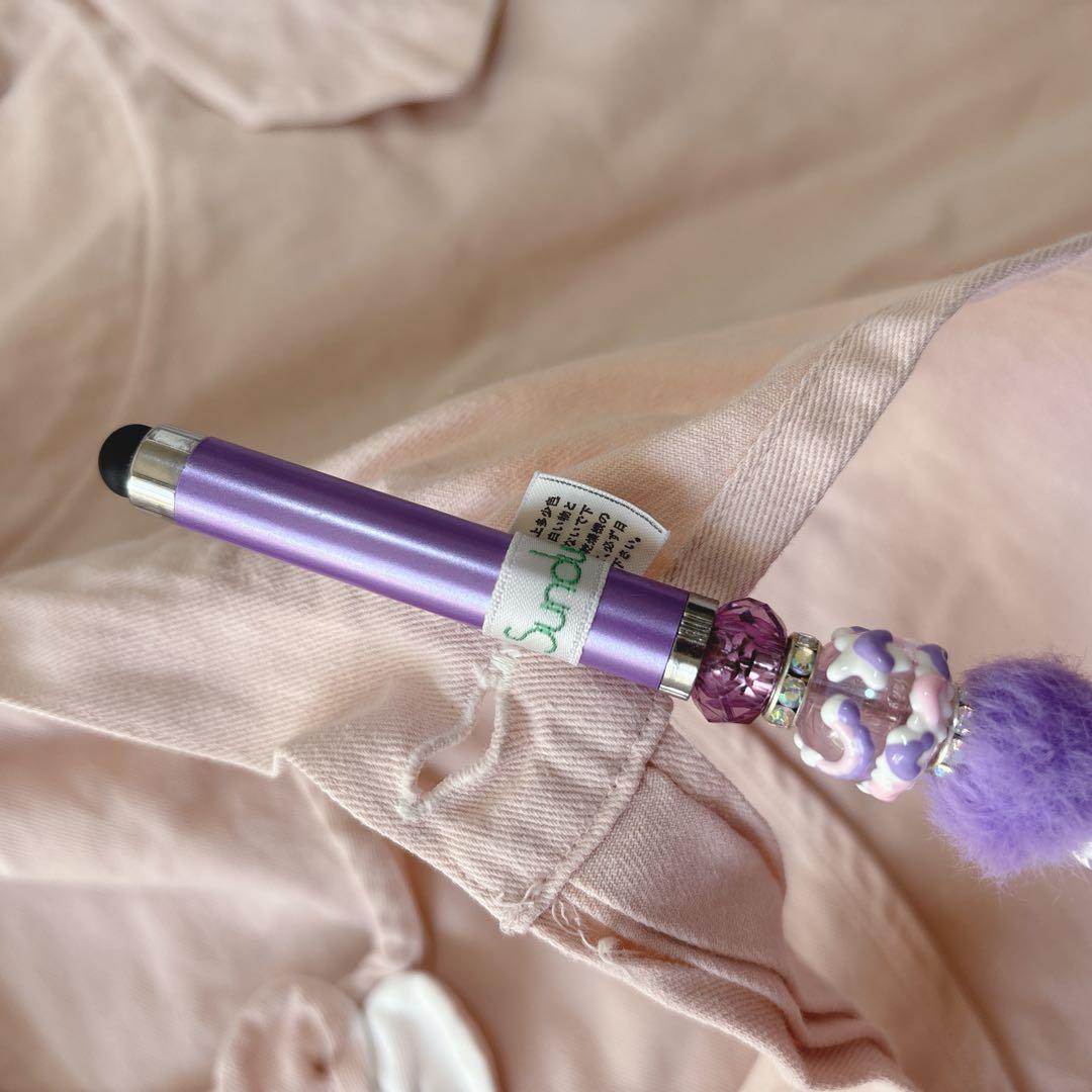 Sunduel お花モチーフが可愛い バッククロス エプロン ピンク 大人可愛い