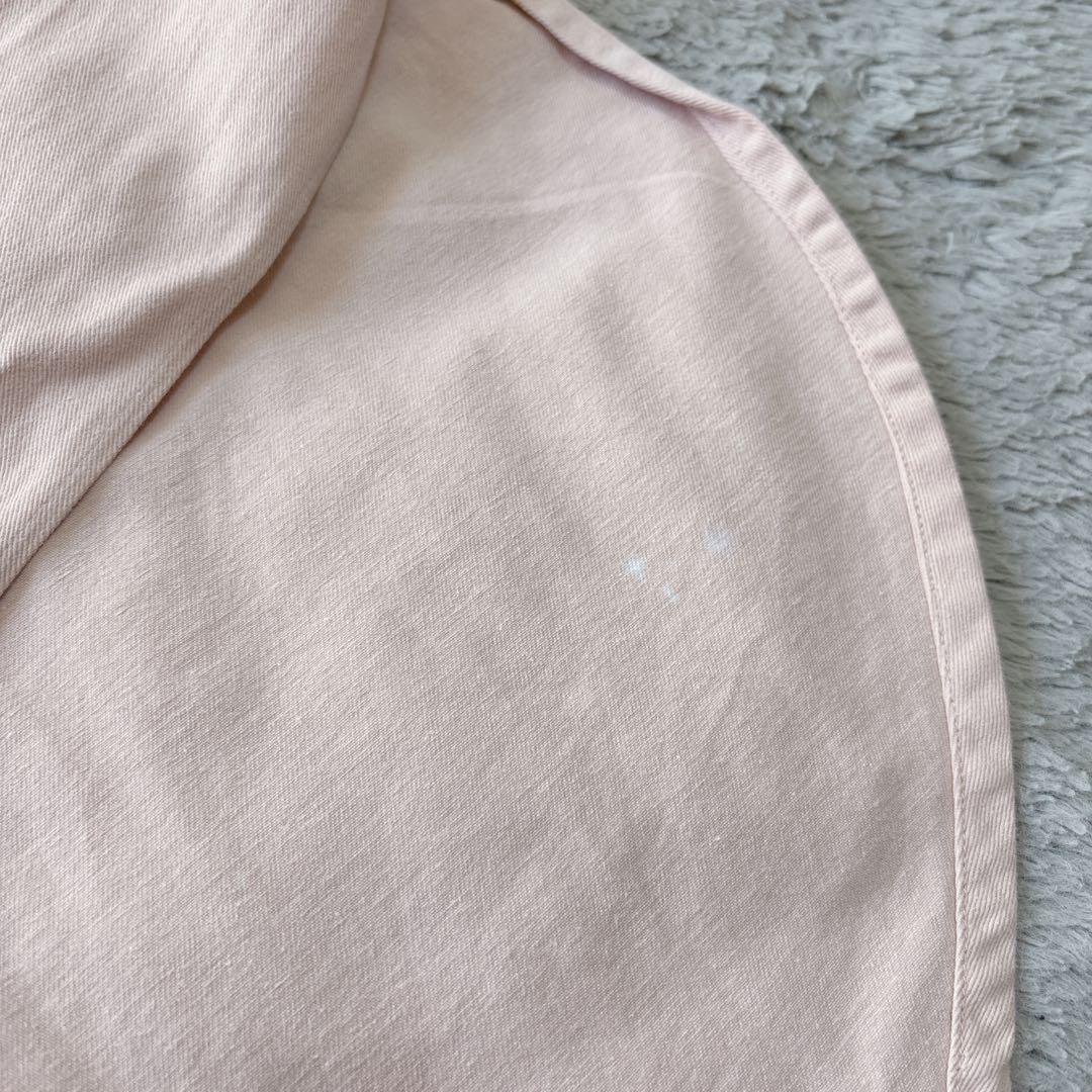 Sunduel お花モチーフが可愛い バッククロス エプロン ピンク 大人可愛い