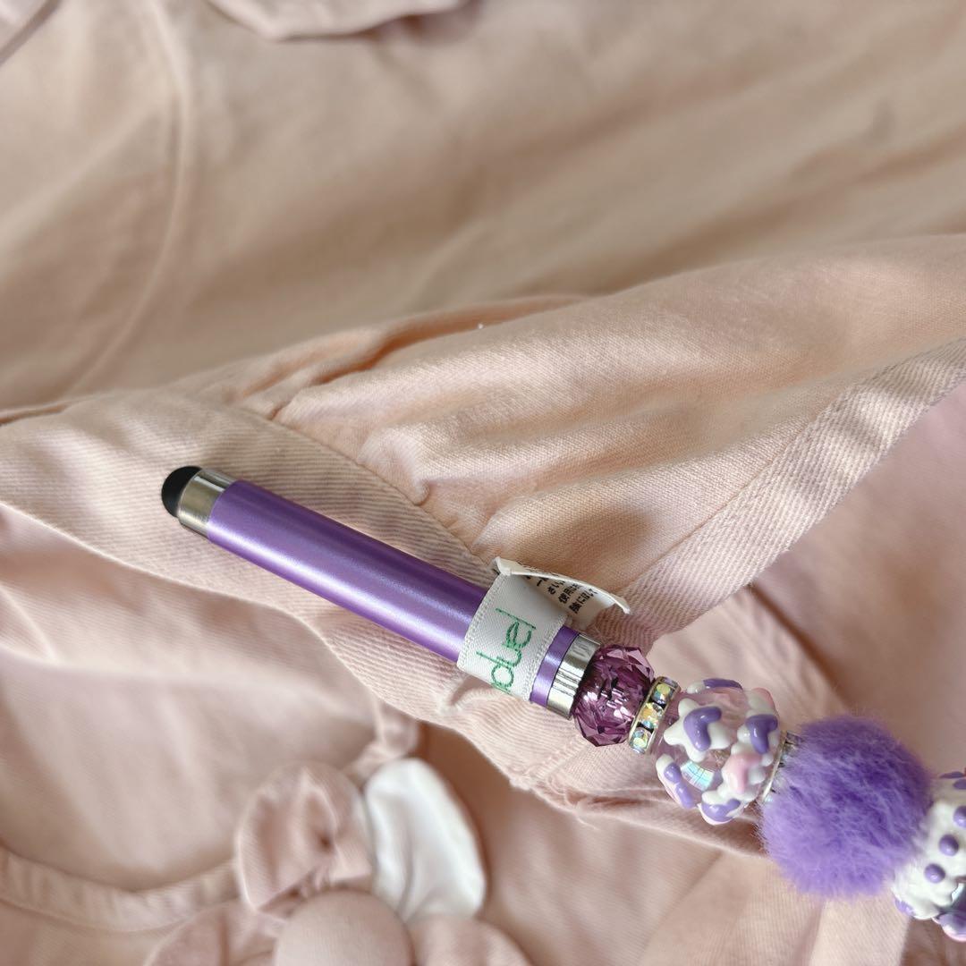 Sunduel お花モチーフが可愛い バッククロス エプロン ピンク 大人可愛い