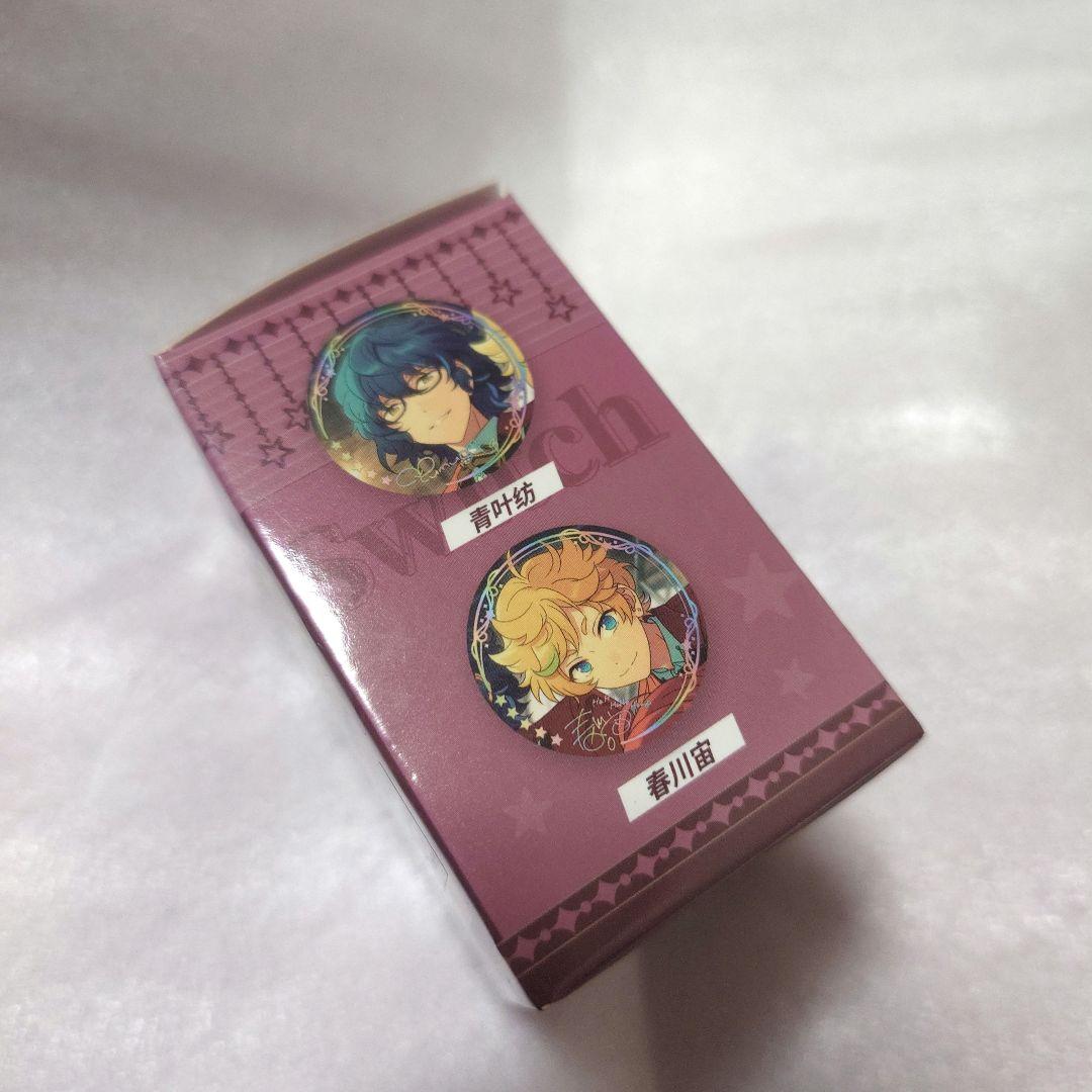 あんスタ 中国 5周年 絆缶バッジ Switch 逆先夏目 青葉つむぎ 春川宙