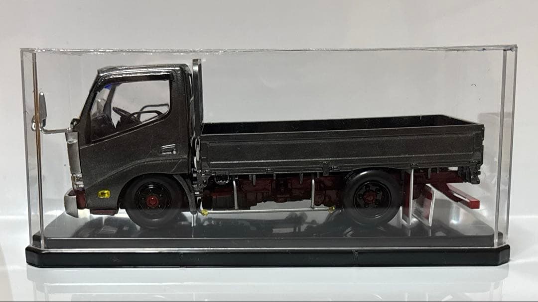 ひ*ろ様 楽プラ デコトラ デュトロ 平ボディ アオシマプラモデル完成品