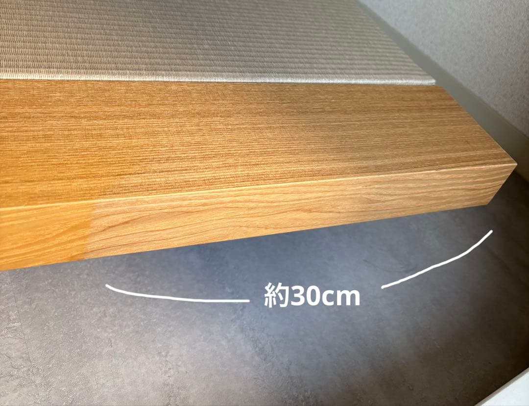 LIVING BEDリビングベッド 旭川家具 建築家二人暮らし シングル 和紙畳