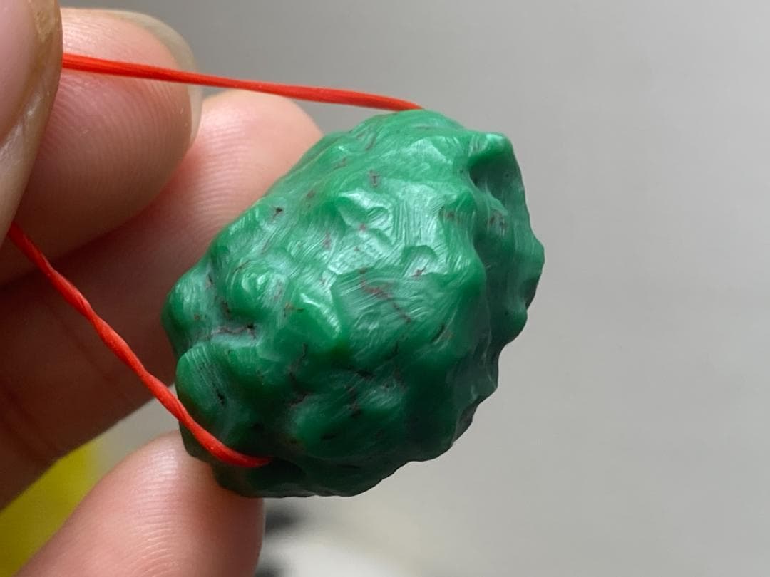 TK71 大粒 通穴 天然 ターコイズ トルコ石 ルース ネックレス ペンダント