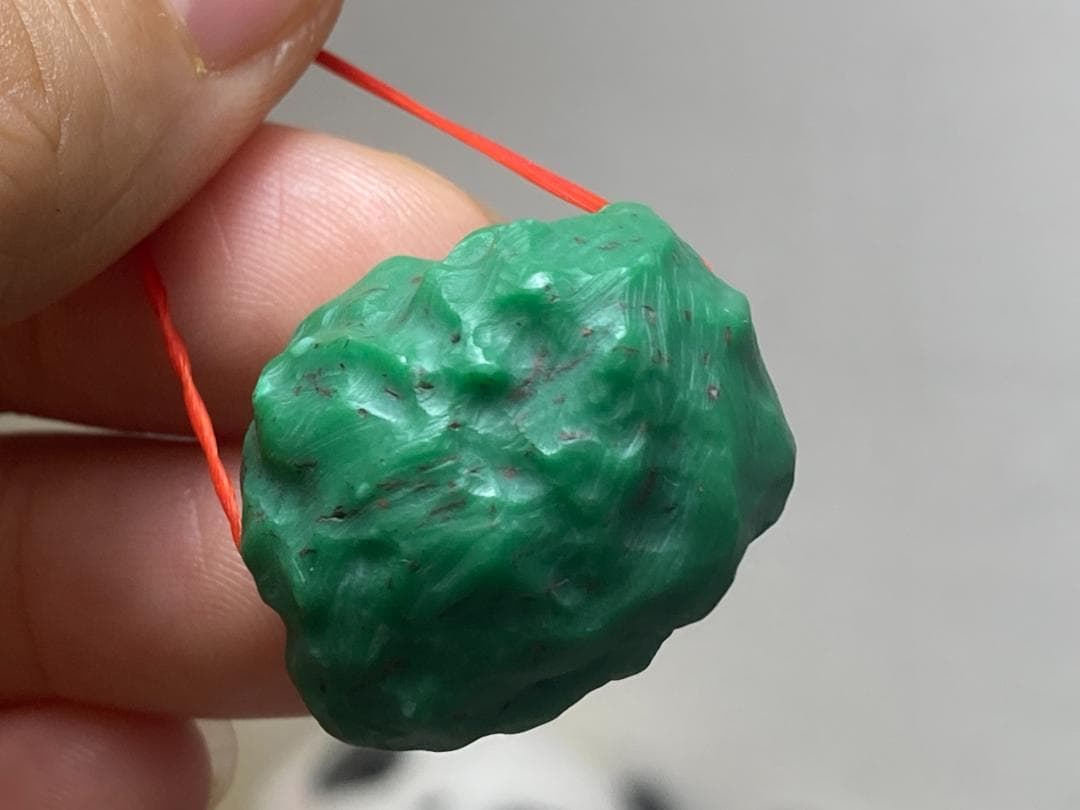 TK71 大粒 通穴 天然 ターコイズ トルコ石 ルース ネックレス ペンダント