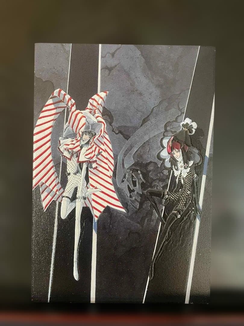 永野護デザイン展　木製ポストカード　ファイブスター物語