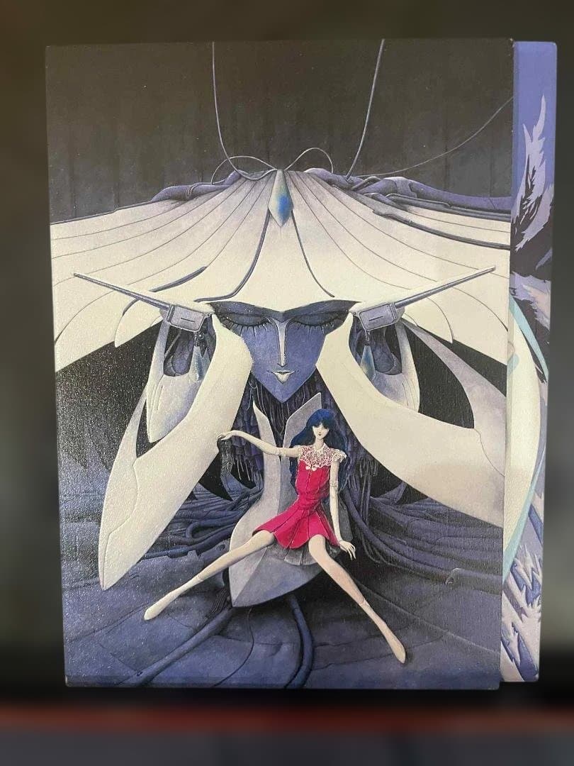 永野護デザイン展　木製ポストカード　ファイブスター物語