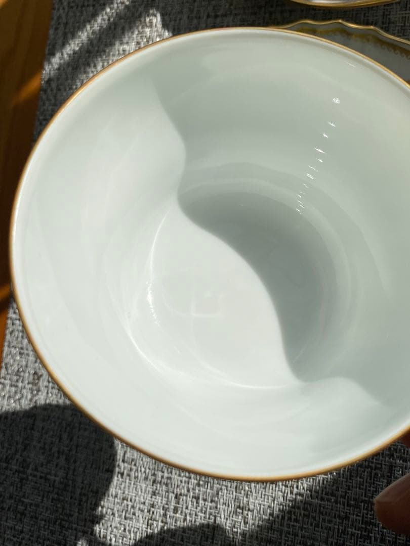 リチャードジノリ サンタマルゲリータ 金彩 カップ＆ソーサー 2客