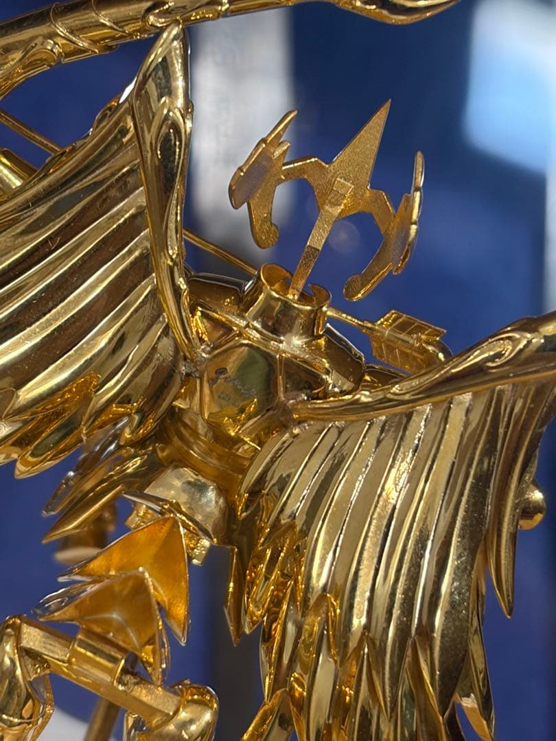 聖闘士星矢 サジタリアスクロス シルバー製　24金メキ