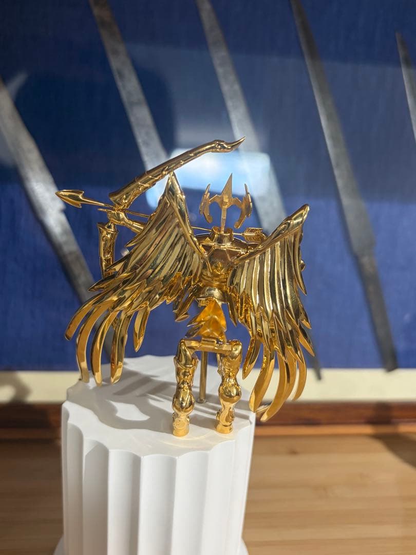 聖闘士星矢 サジタリアスクロス シルバー製　24金メキ