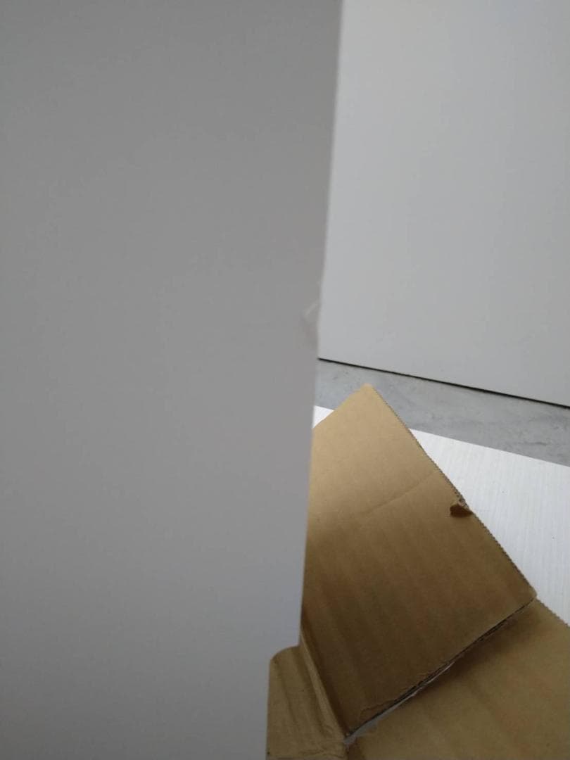 60612 光沢仕上げダブルステンすき間ロータイプ　ホワイト　幅15