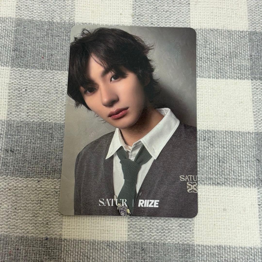 韓国限定】RIIZE SATUR 26ss 特典トレカ アントン - メルカリ