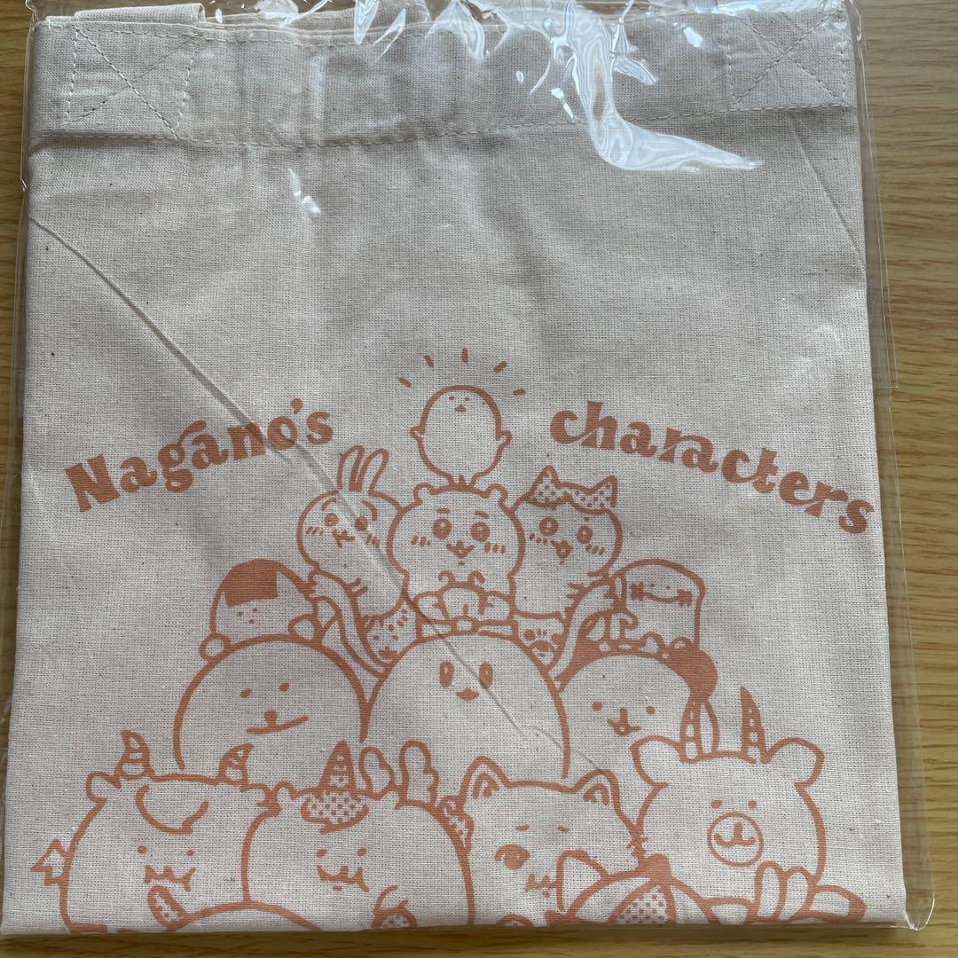 ナガノズ キャラクターズ トートバッグ ちいかわ 自分ツッコミくま