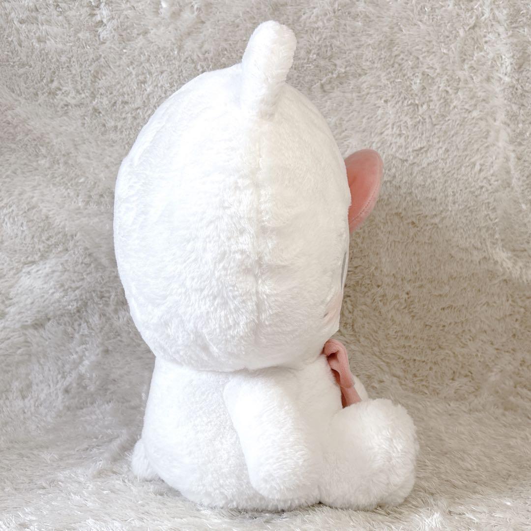 極美品 キティちゃん ぬいぐるみ ハローキティ ホワイトベアドール