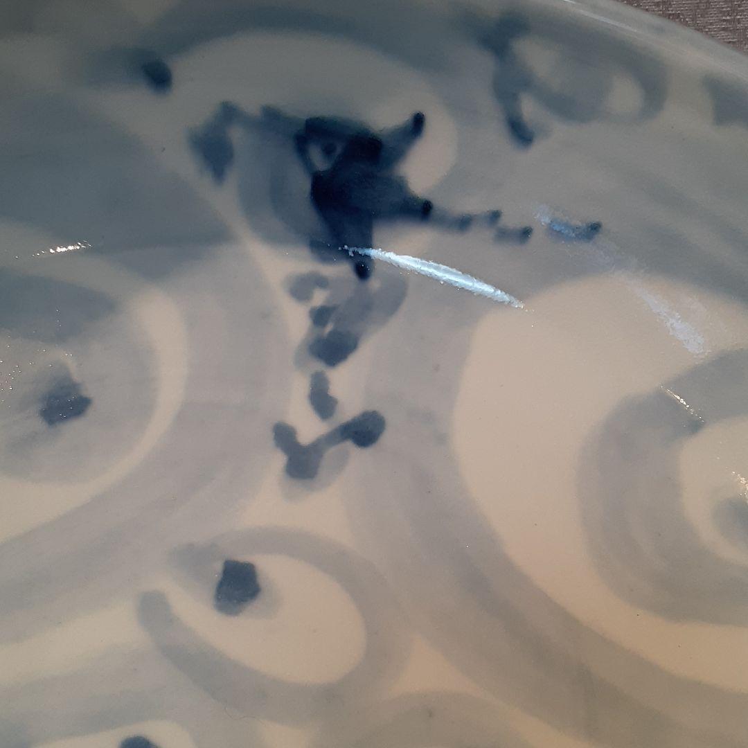 ❤️希少～吉川修身作　　古染付片口大鉢