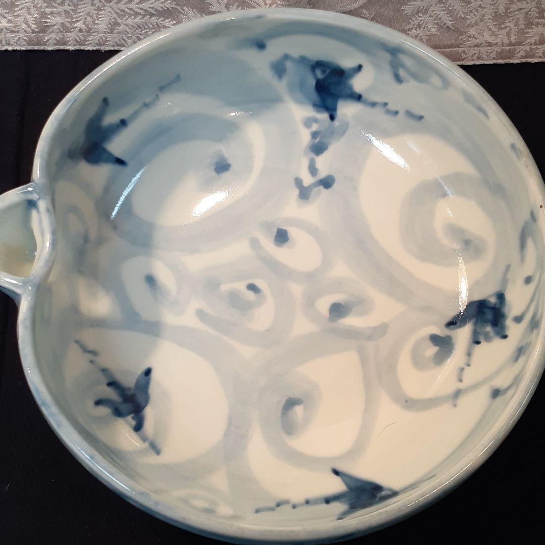 ❤️希少～吉川修身作　　古染付片口大鉢