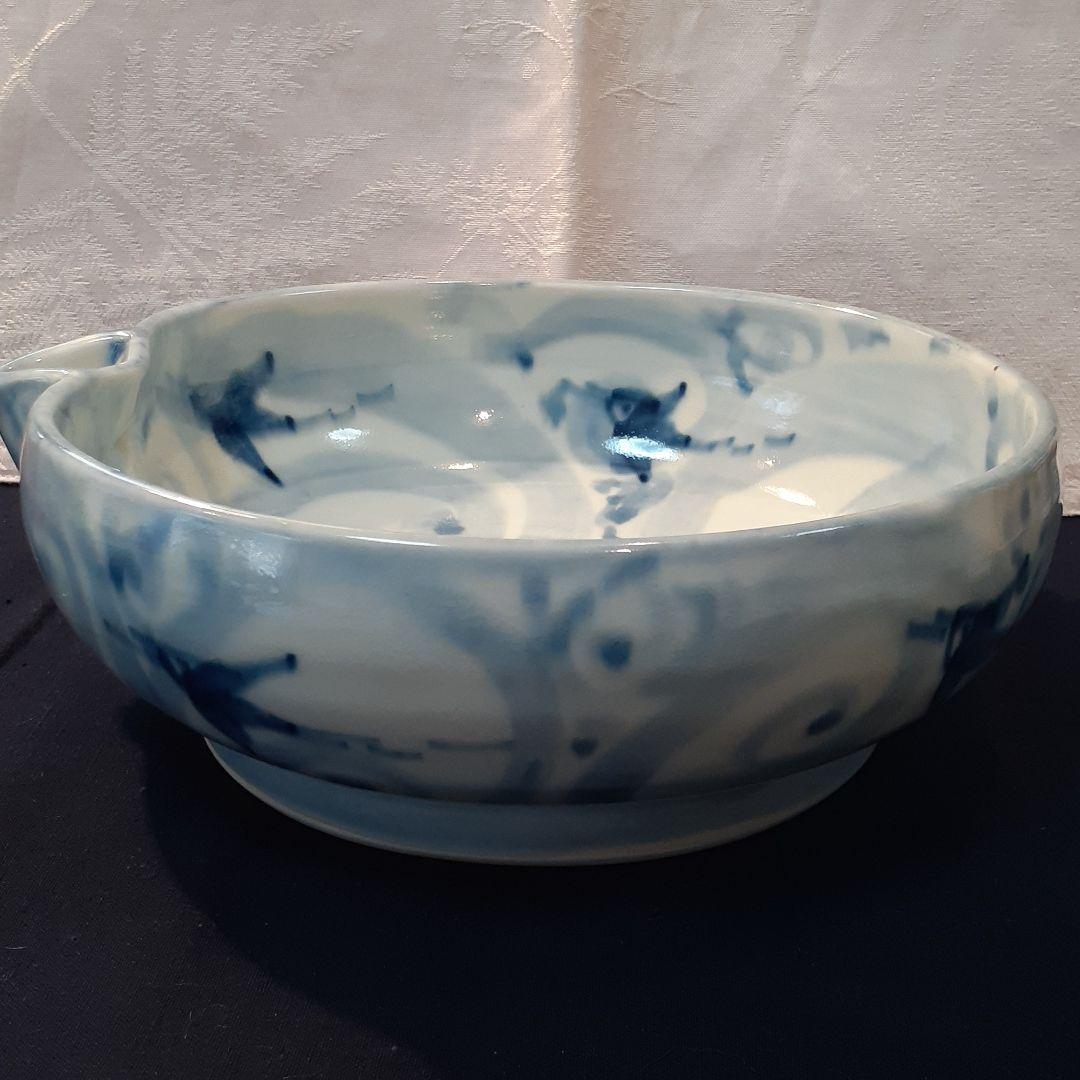 ❤️希少～吉川修身作　　古染付片口大鉢