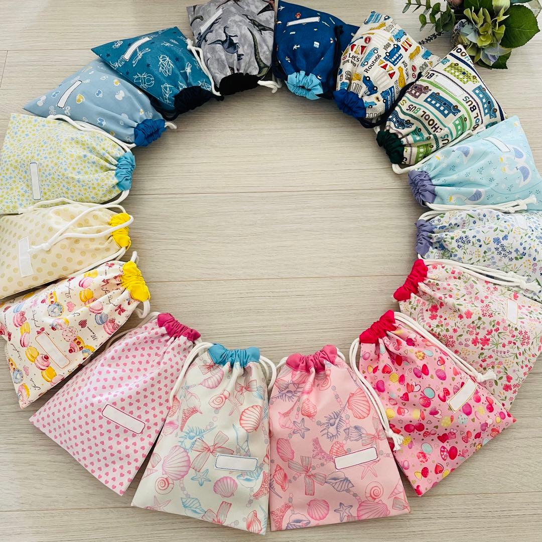 2026 ハンドメイド order 巾着袋 ランチマット 入園準備 入学 進級