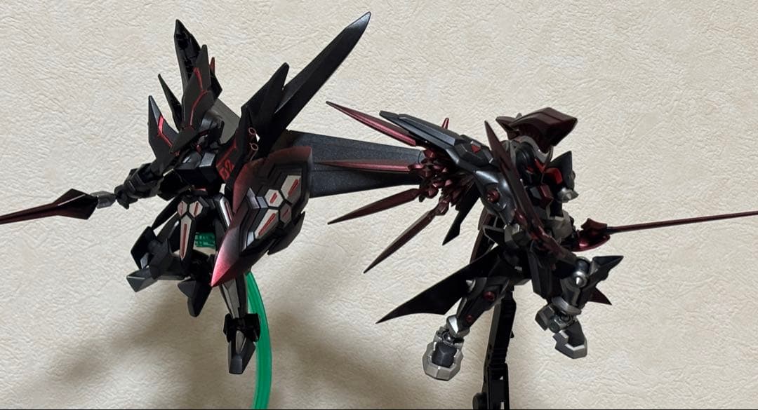 ダンボール戦記 LBXオーディーンmk2 アキレスD9 ジャンク 塗装完成品