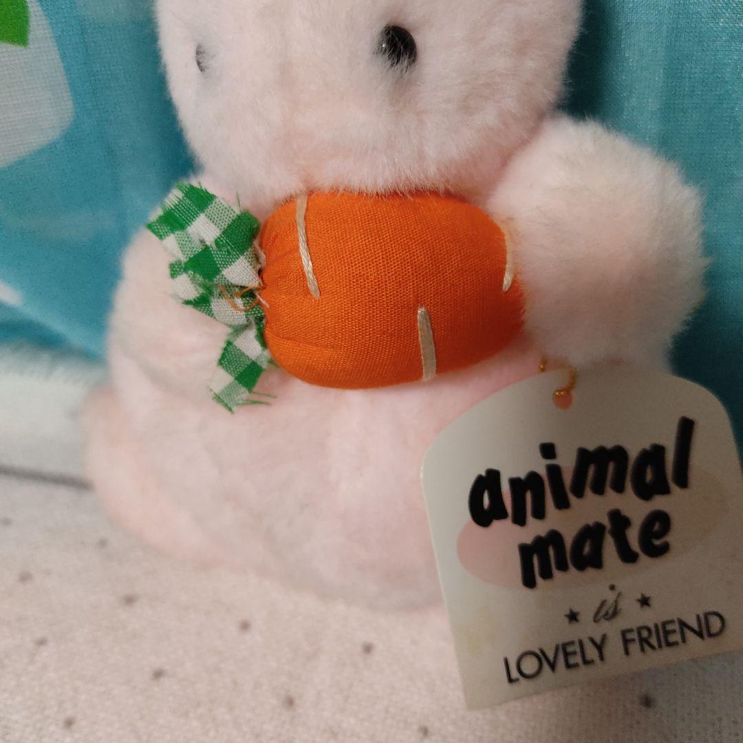 希少】セキグチ にんじんうさぎ ぬいぐるみ SSサイズ ピンク - メルカリ