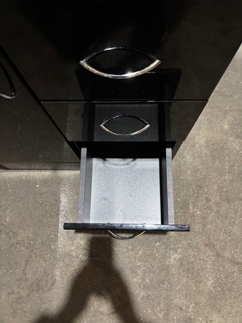 レンジ台 食器棚 収納 ブラック