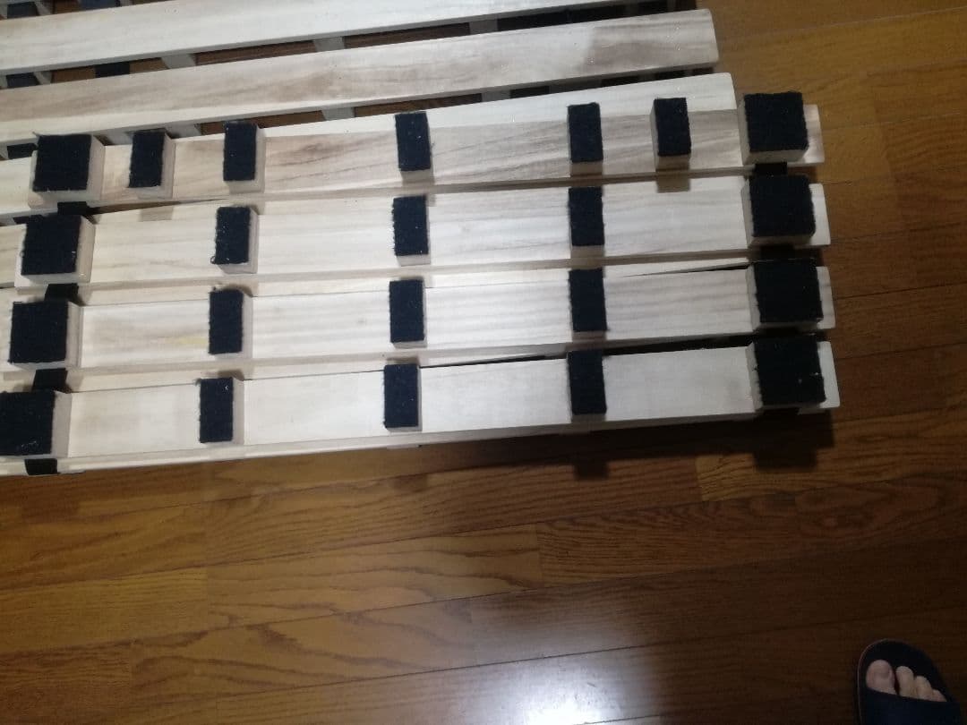 すのこベッド高さ約5cm