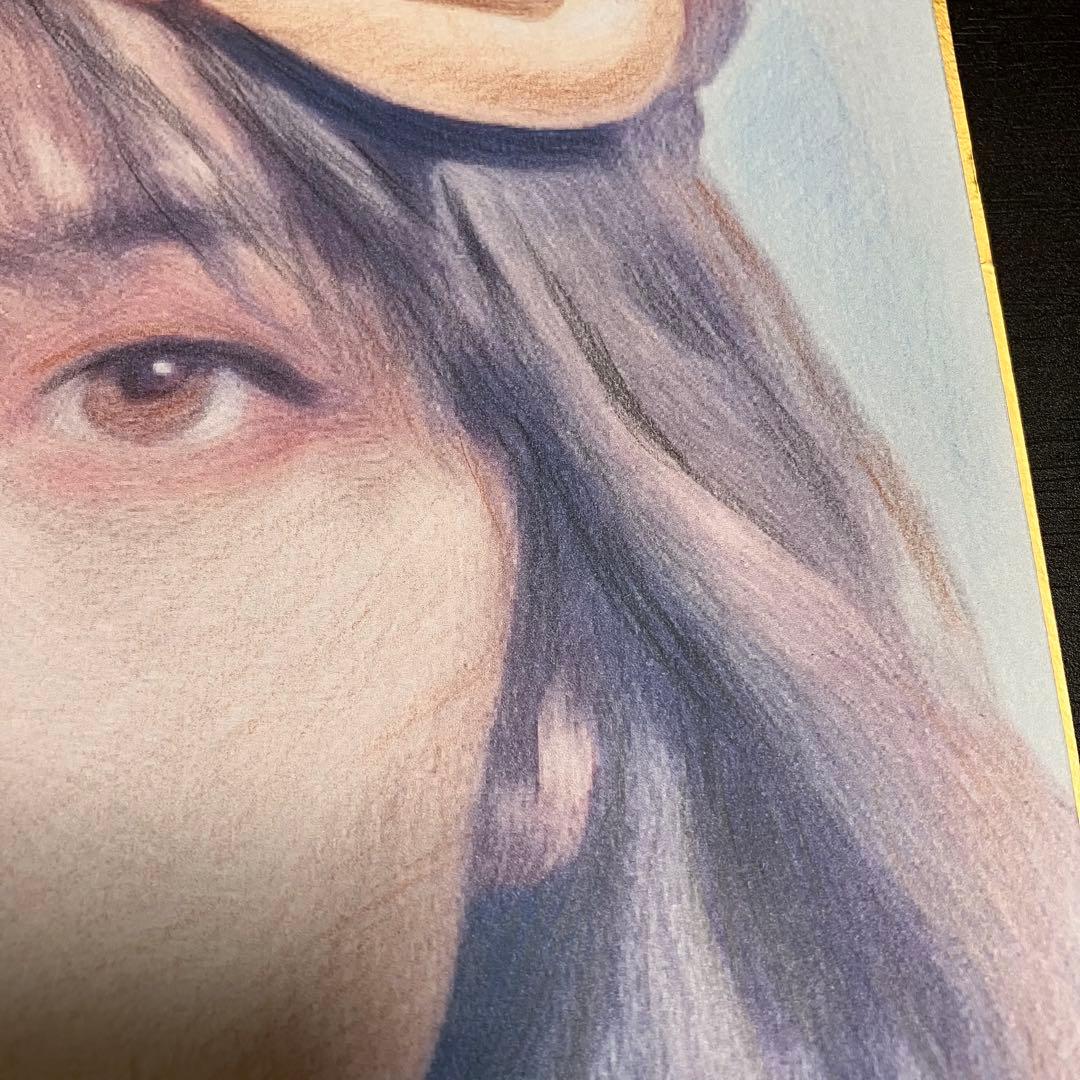 資生堂 マジョリカマジョルカ 額装品 額縁寸法32cm×29cm×1.5㎝色鉛筆