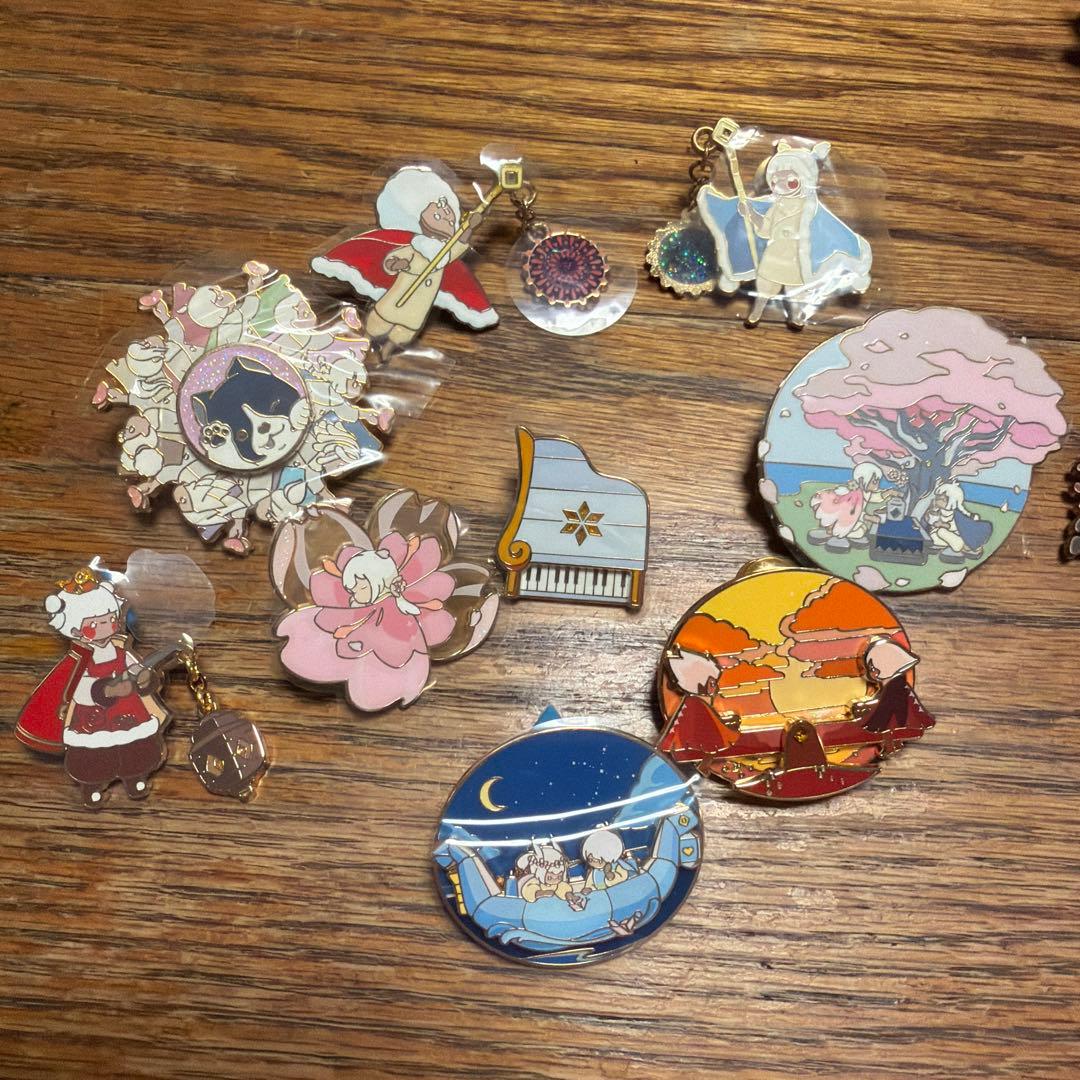 d*2様 【コレクション向け】sky星を紡ぐ子どもたち　ピンバッチセット