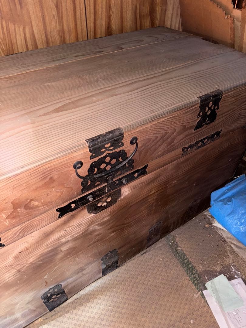 GYP1013 木箱 古道具 収納箱 アンティーク GYP1013 木箱 古道具 収納箱