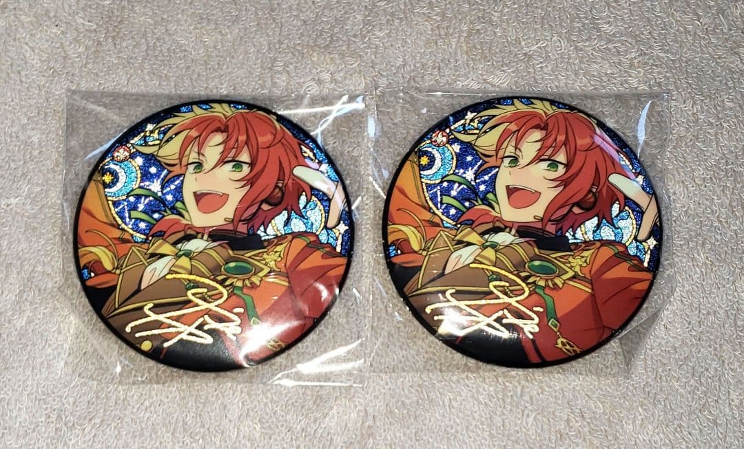 あんスタ レオ 星之所向 缶バッジ 中国 - メルカリ