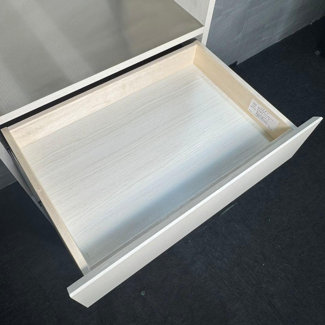 引取限定価格 Francfranc レンジボード パセ 食器棚 d4746