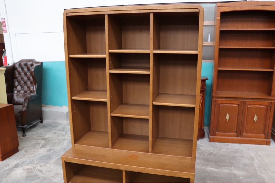 GMHS473○karimoku / カリモク 本棚 書棚 飾り棚 収納棚 ブッ