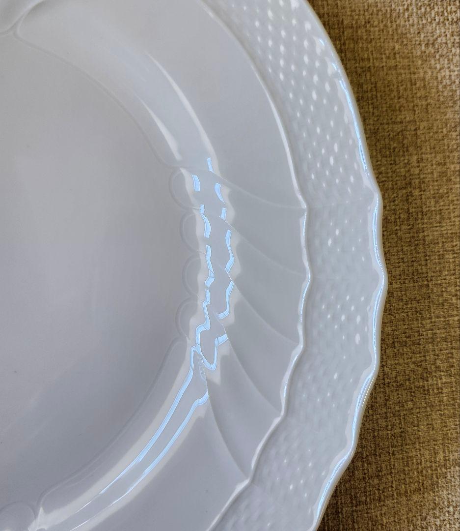 リチャードジノリ 　ベッキオホワイト　皿　プレート　26cm　 新品・未使用