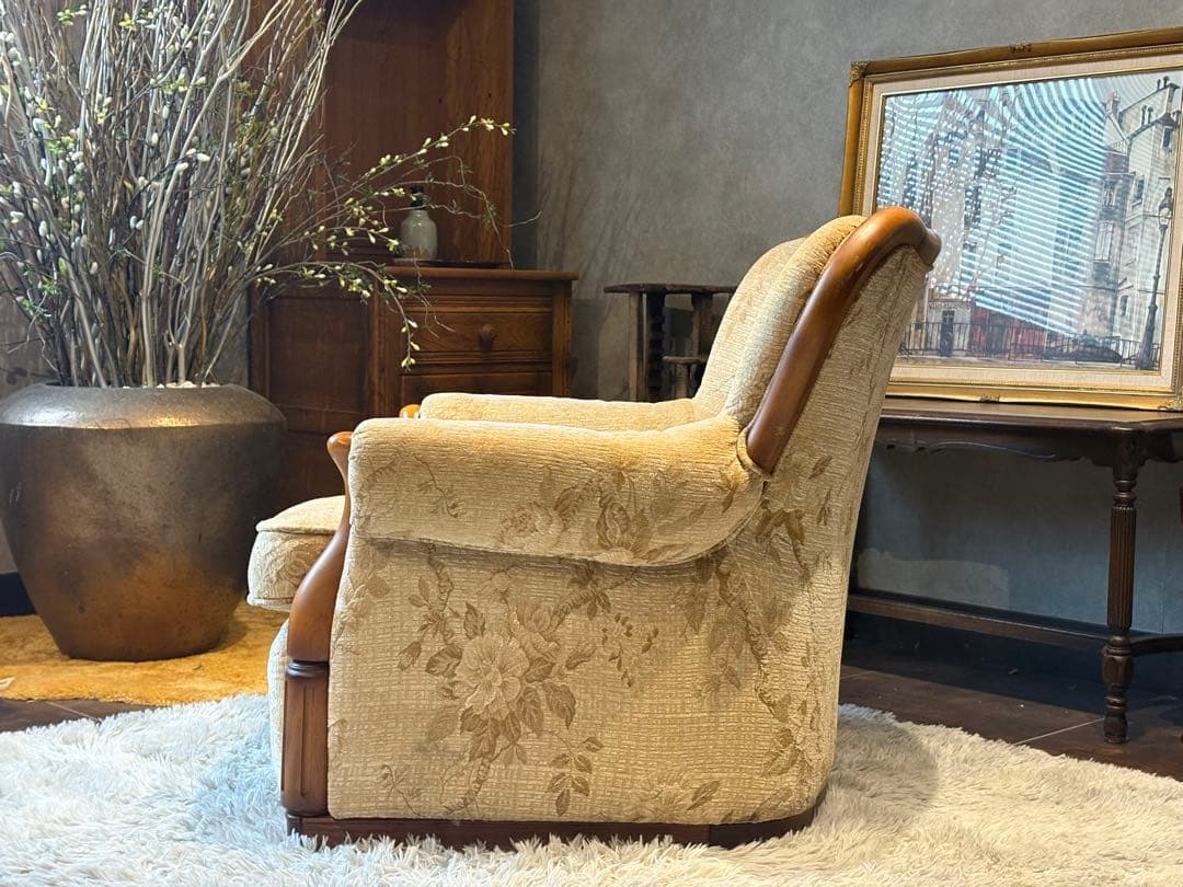 希少　hikari 光製作所 1人掛けソファ アームソファ ファブリック nZ