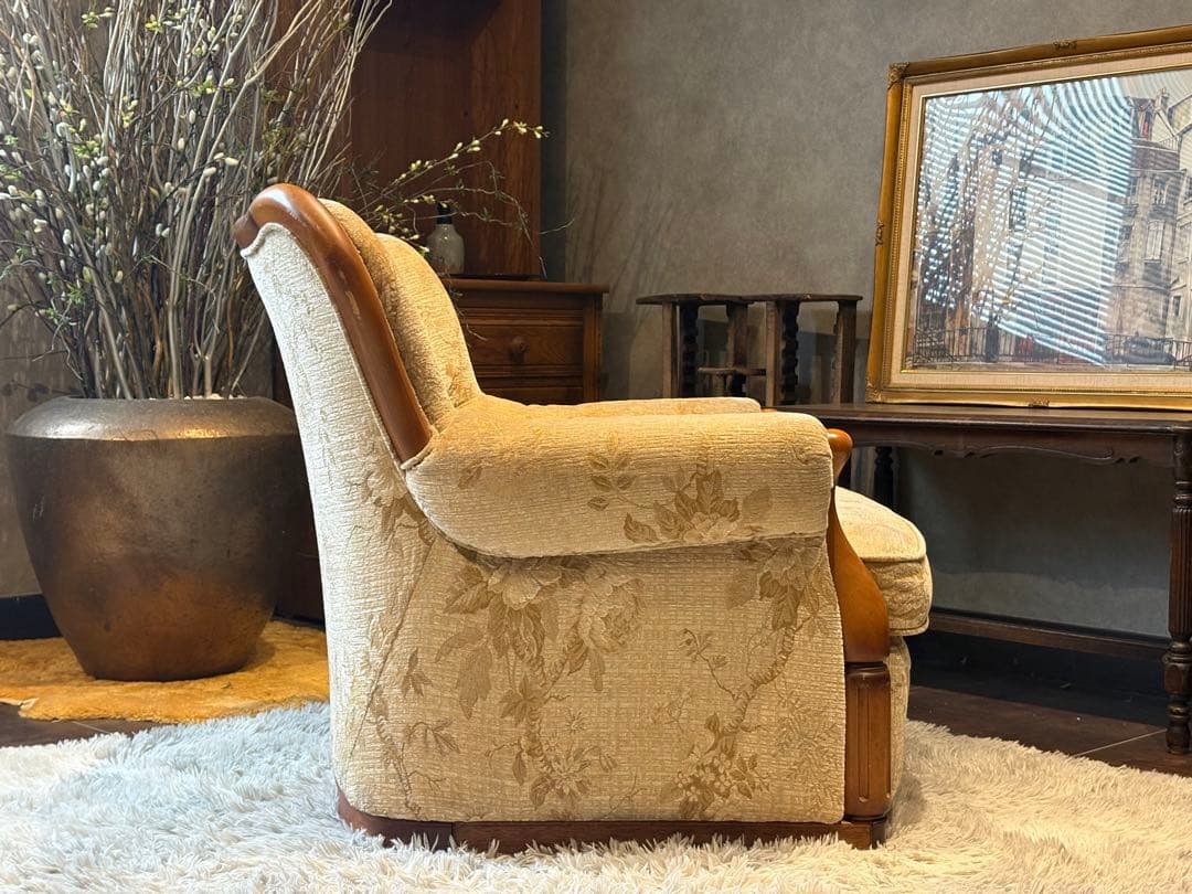 希少　hikari 光製作所 1人掛けソファ アームソファ ファブリック nZ