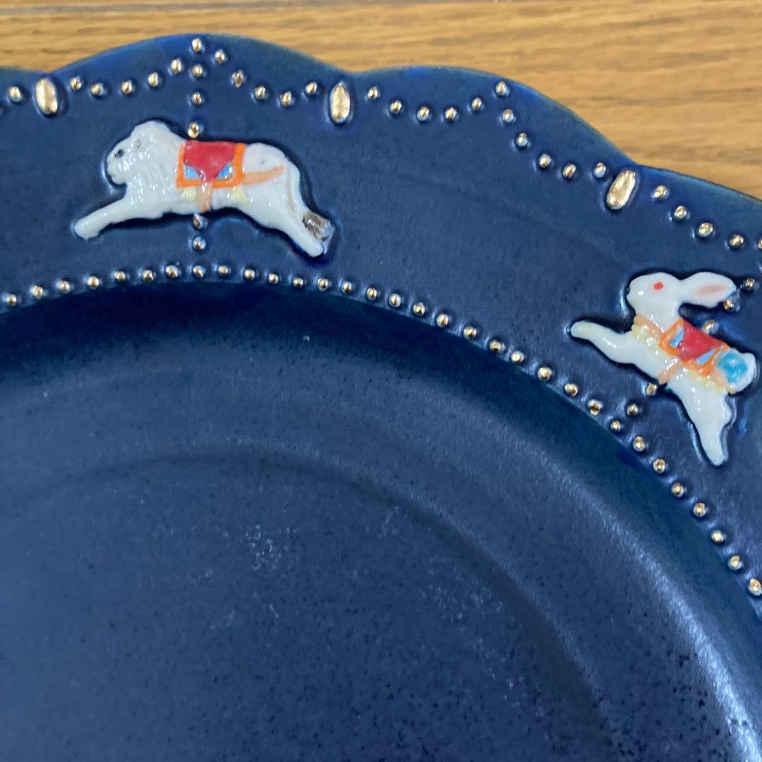 佐々木忍　メリーゴランドプレート　大皿