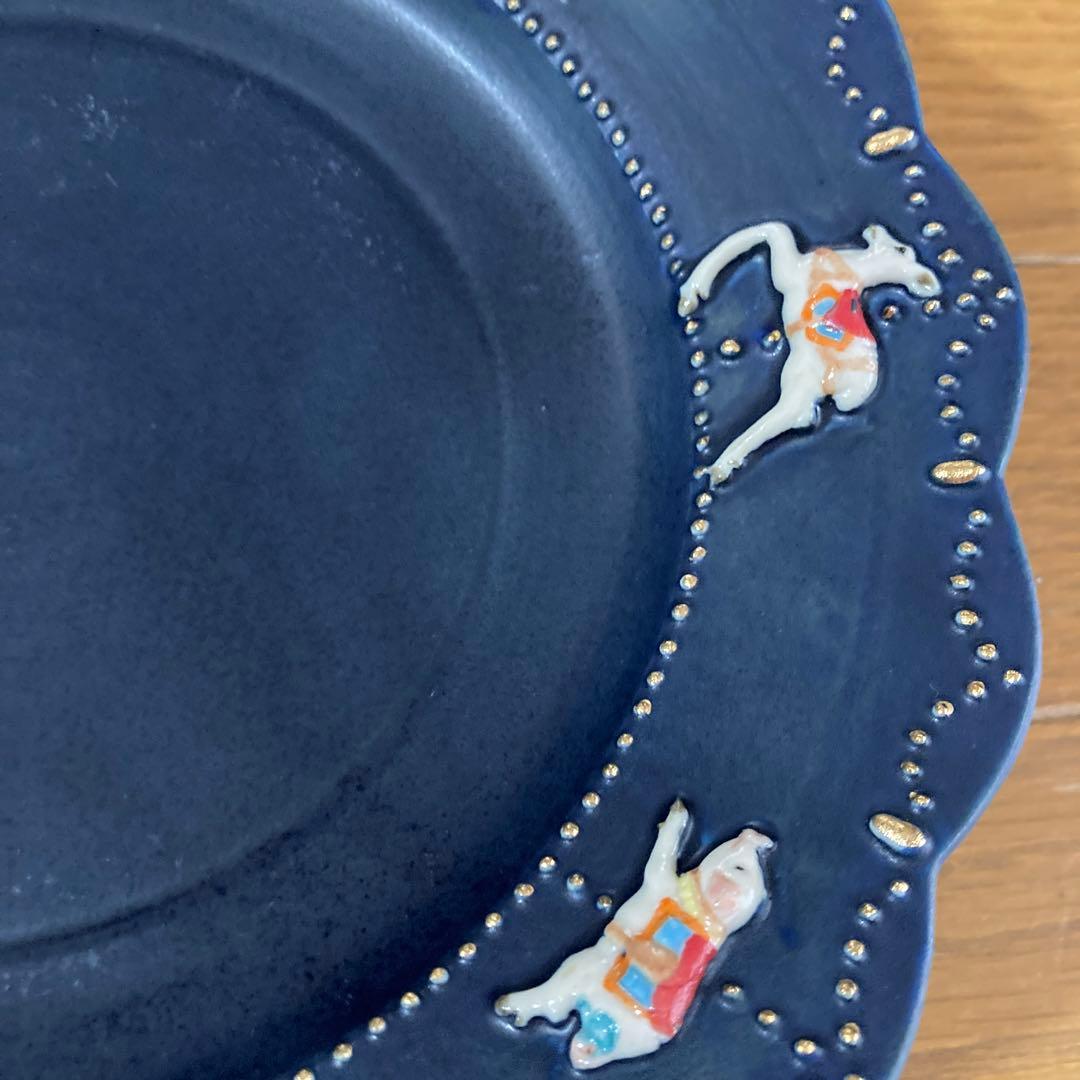 佐々木忍　メリーゴランドプレート　大皿