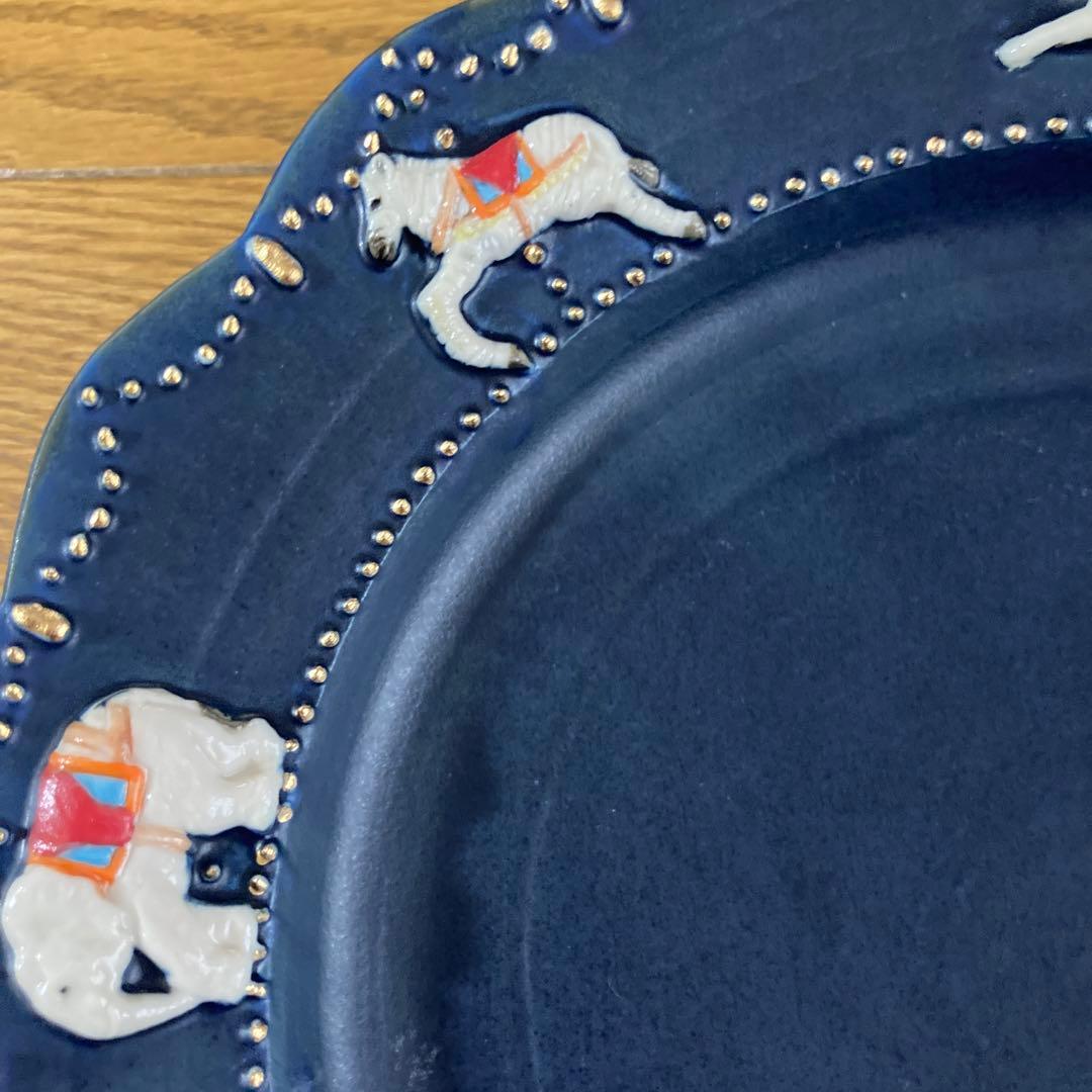 佐々木忍　メリーゴランドプレート　大皿