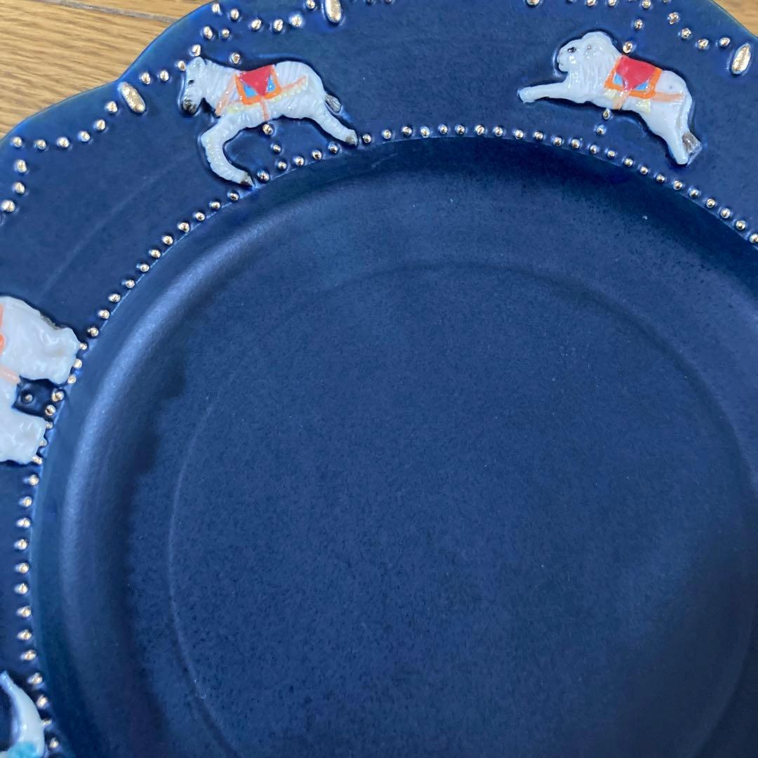 佐々木忍　メリーゴランドプレート　大皿