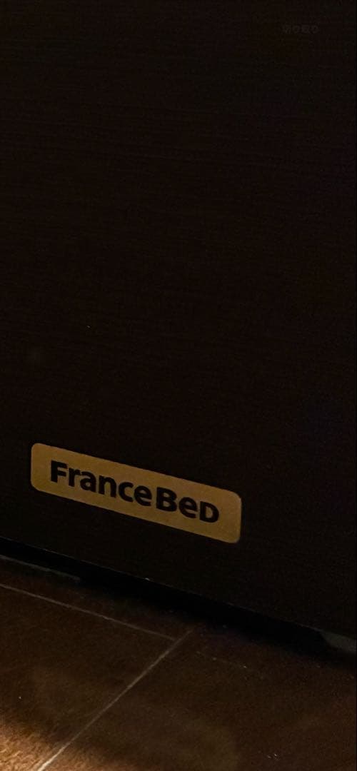 さらにお値下げ★FranceBed セミダブルベッドフレーム ダークブラウン