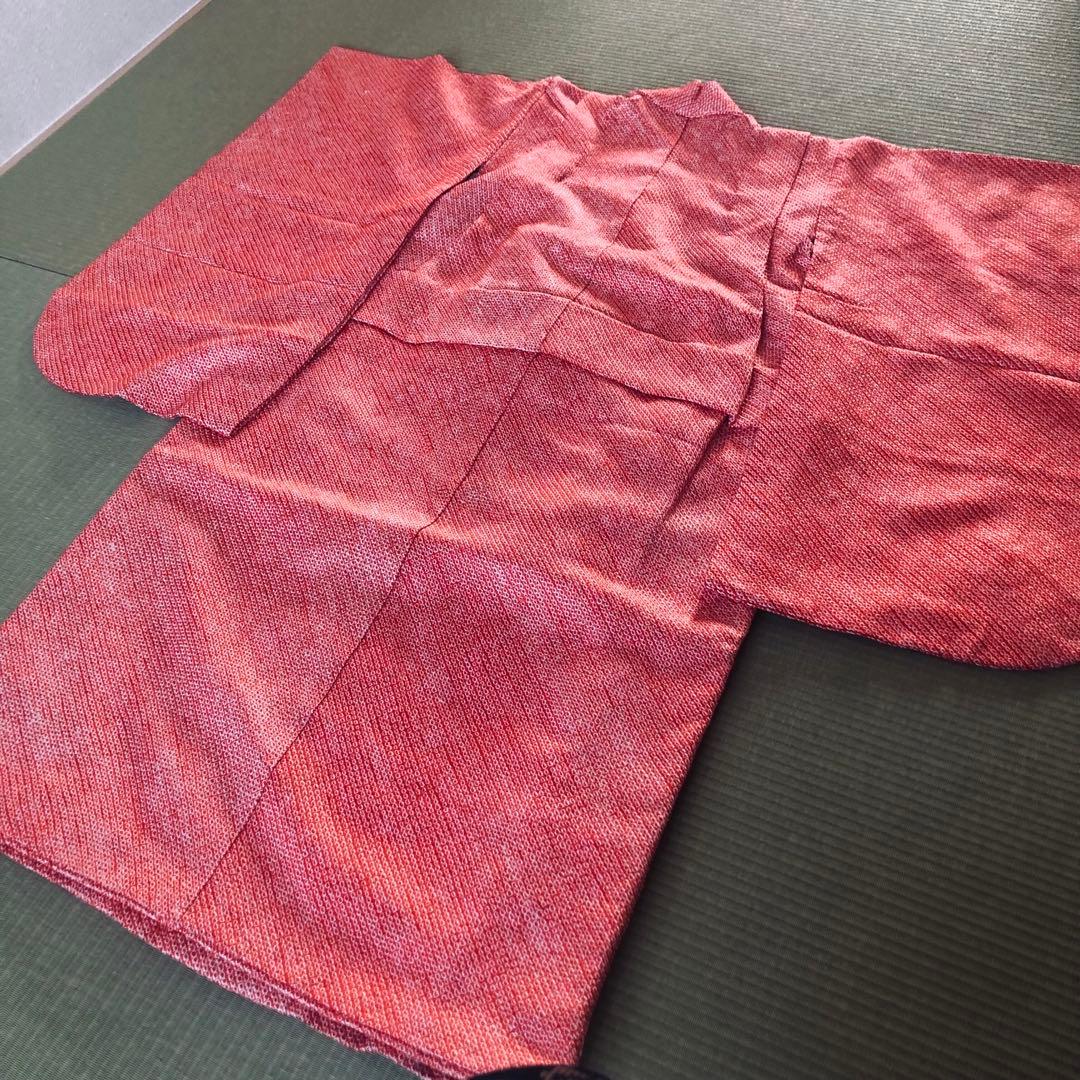 【総絞り】七五三　3歳　7歳　着物・長襦袢　正絹　アンティーク