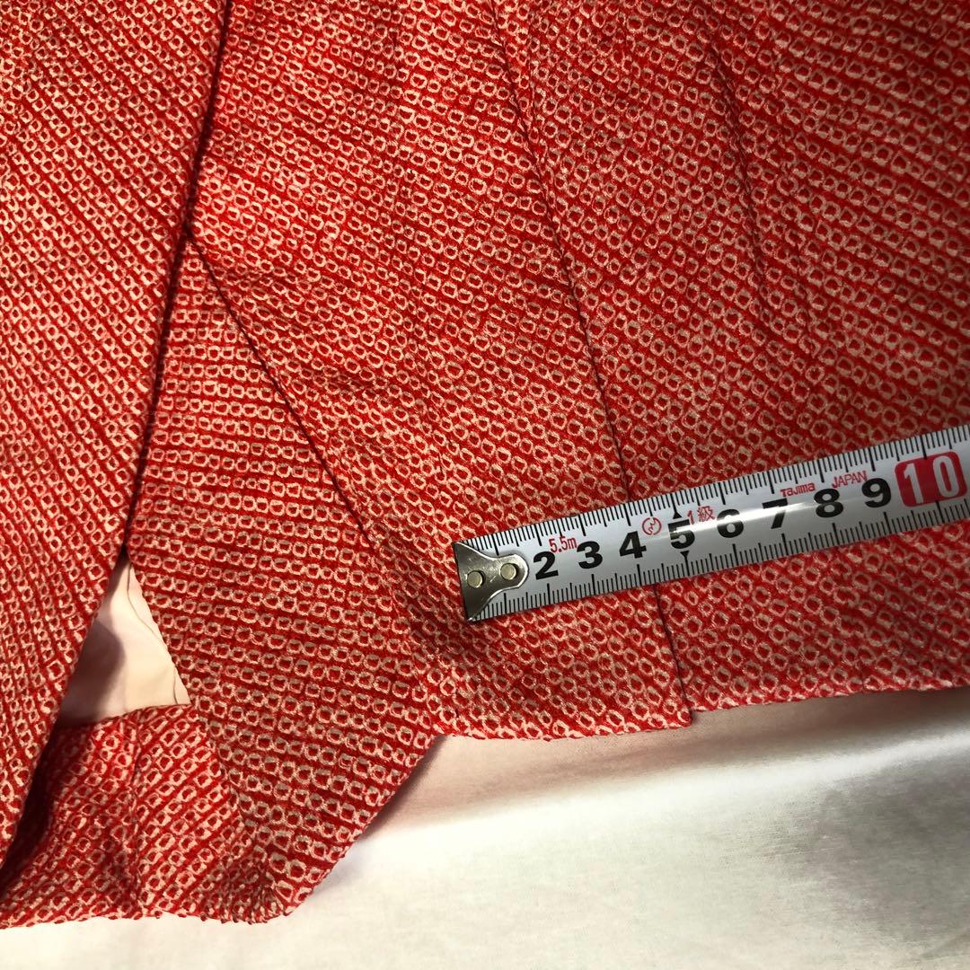 【総絞り】七五三　3歳　7歳　着物・長襦袢　正絹　アンティーク