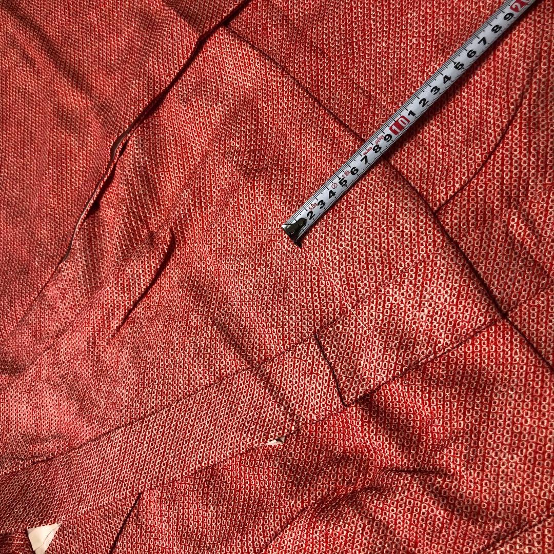 【総絞り】七五三　3歳　7歳　着物・長襦袢　正絹　アンティーク