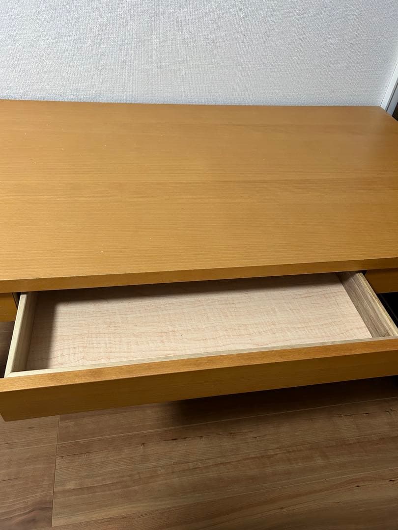 【送料込】ニトリ　センターテーブル べネーゼ引き出し付き