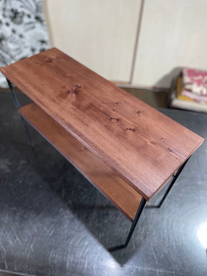 アイアンラック　ベンチ　スツール　サイドテーブル　オーダーメイド　ハンドメイド