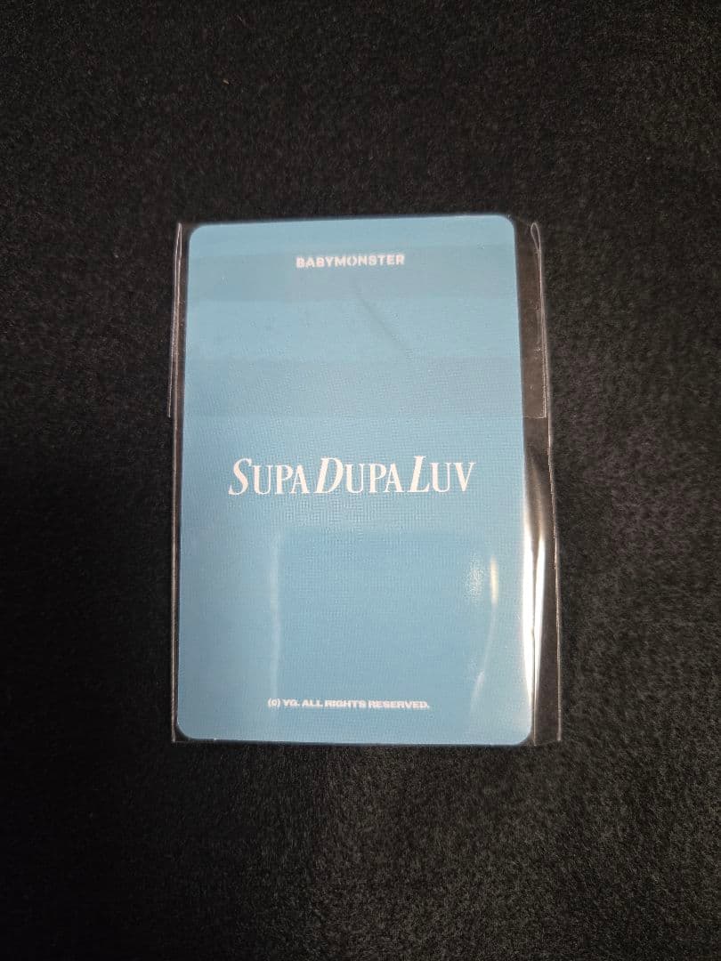 BABYMONSTER SUPADUPALUV キーリング封入トレカ アサ - メルカリ