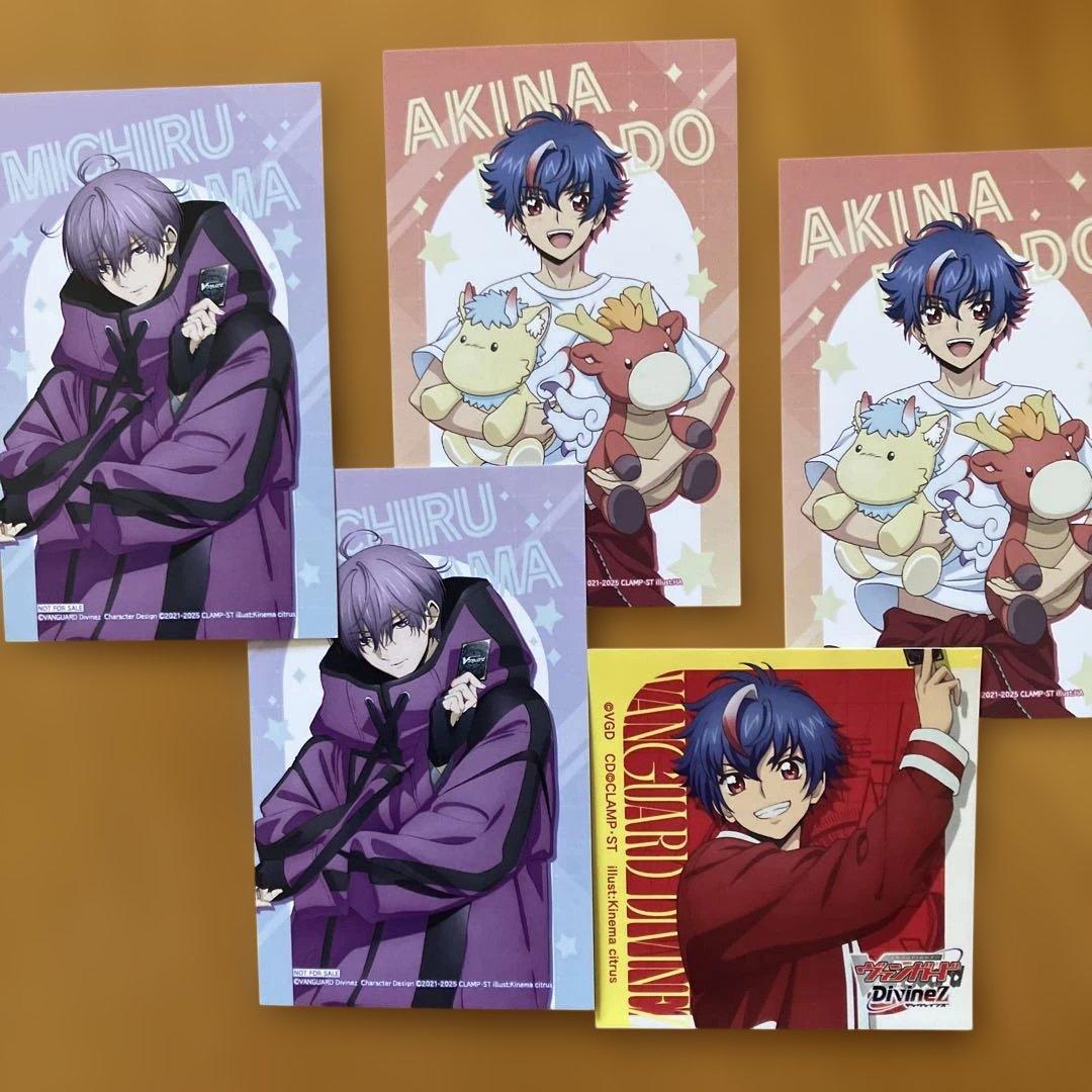 ヴァンガード ゲーム祭2024明導アキナ 廻間ミチル来場特典ステッカー